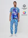 Мужская пижама с брюками / Аниме.. Роза