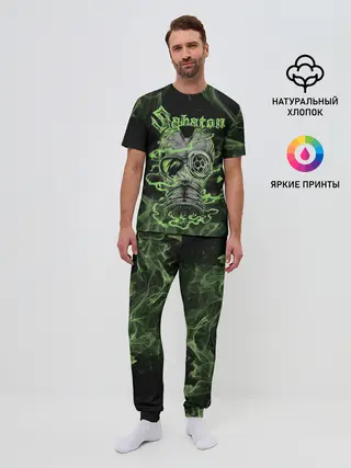 Мужская пижама с брюками / Toxic Sabaton