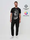 Мужская пижама с брюками / White Dragon