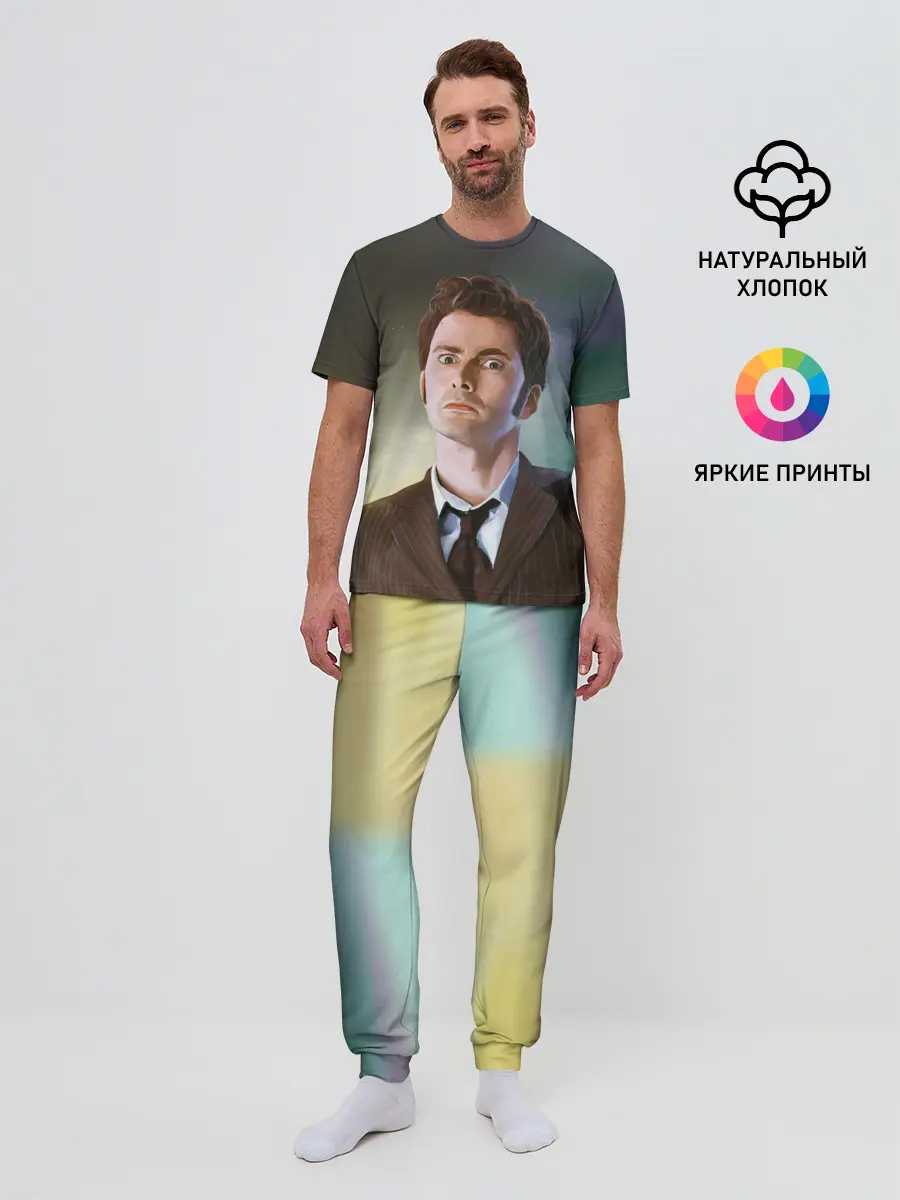 Мужская пижама с брюками / 10 ДОКТОР