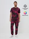 Мужская пижама с брюками / Abstract Fluid