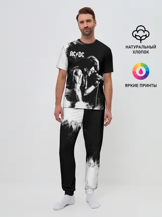 Мужская пижама с брюками / AC/DC