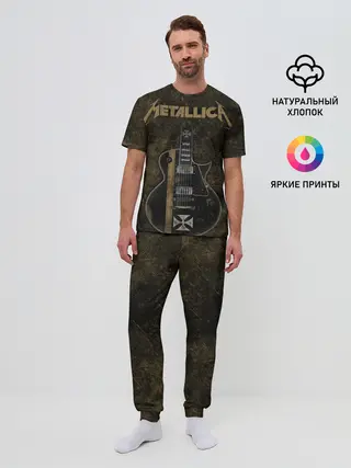 Мужская пижама с брюками / Metallica