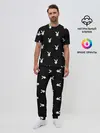 Мужская пижама с брюками / ПЛЕЙБОЙ ПАТТЕРН | PLAYBOY PATTERN