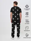 Мужская пижама с брюками / ПЛЕЙБОЙ ПАТТЕРН | PLAYBOY PATTERN