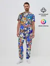 Мужская пижама с брюками / SONIC PATTERN | СОНИК
