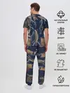 Мужская пижама с брюками / Коты