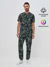 Мужская пижама с брюками / Камуфляж