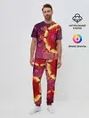 Мужская пижама с брюками / Коронавирус