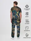 Мужская пижама с брюками / Абстракция