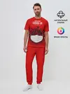 Мужская пижама с брюками / 2019-nCoV Коронавирус