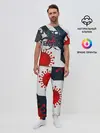 Мужская пижама с брюками / 2020-nCoV Коронавирус