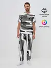 Мужская пижама с брюками / Не трогай меня COVID-19