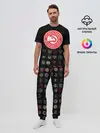 Мужская пижама с брюками / Atlanta Hawks