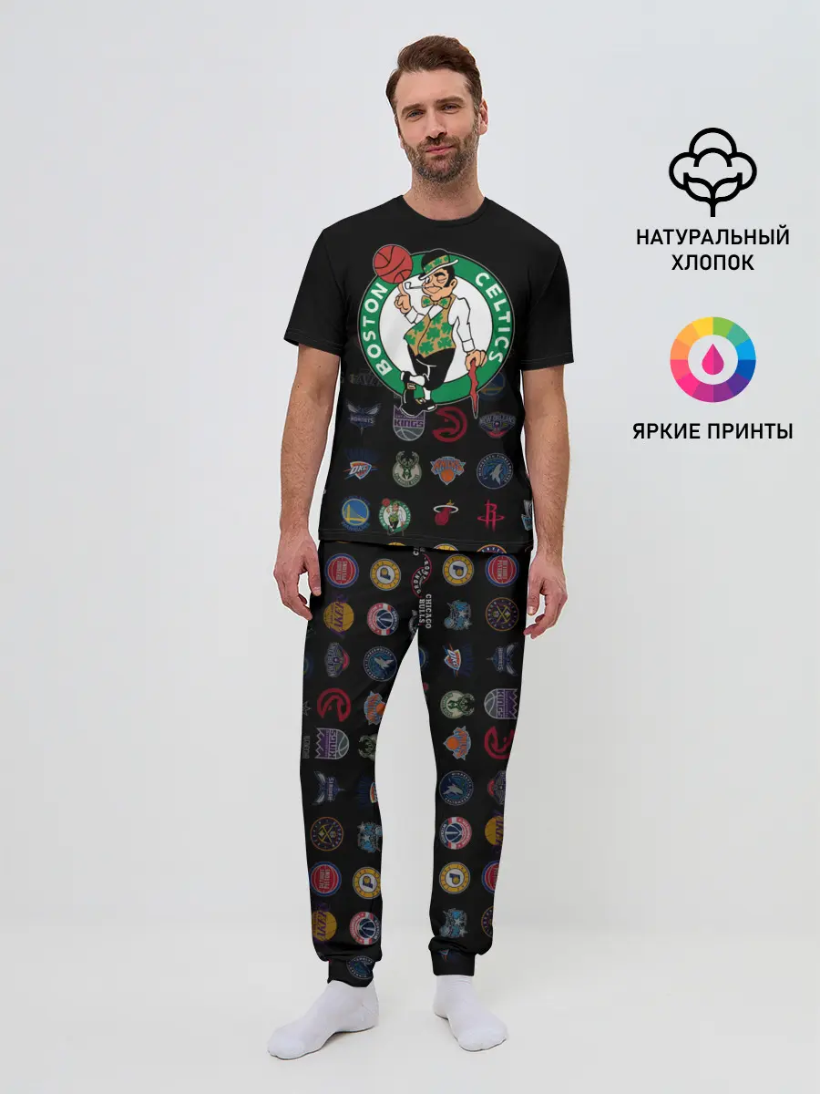 Мужская пижама с брюками / Boston Celtics