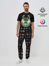 Мужская пижама с брюками / Milwaukee Bucks