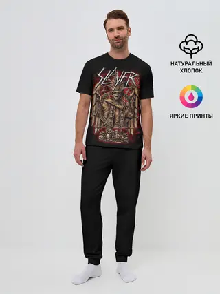 Мужская пижама с брюками / Slayer 91