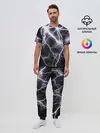 Мужская пижама с брюками / Молния