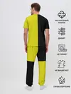 Мужская пижама с брюками / BLACK YELLOW | ЧЕРНО ЖЕЛТЫЙ