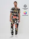 Мужская пижама с брюками / Серьезные псы