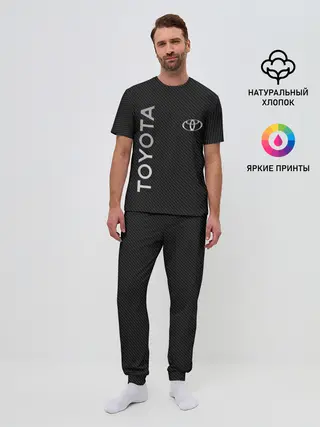Мужская пижама с брюками / Toyota CARBON