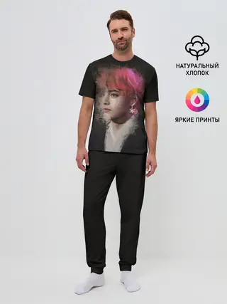 Мужская пижама с брюками / BTS