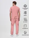 Мужская пижама с брюками / Minecraft Pig