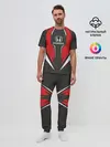Мужская пижама с брюками / Honda Driver team Red