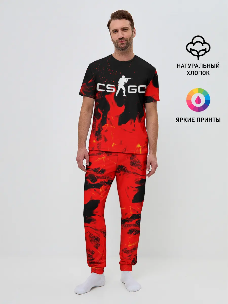 Мужская пижама с брюками / CS:GO
