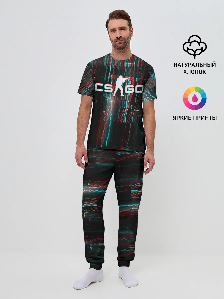 Мужская пижама с брюками / CS:GO Glitch