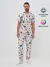 Мужская пижама с брюками / РОССИЯ УЗОР