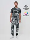 Мужская пижама с брюками / Космос