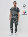 Мужская пижама с брюками / КАМУФЛЯЖ СОТЫ