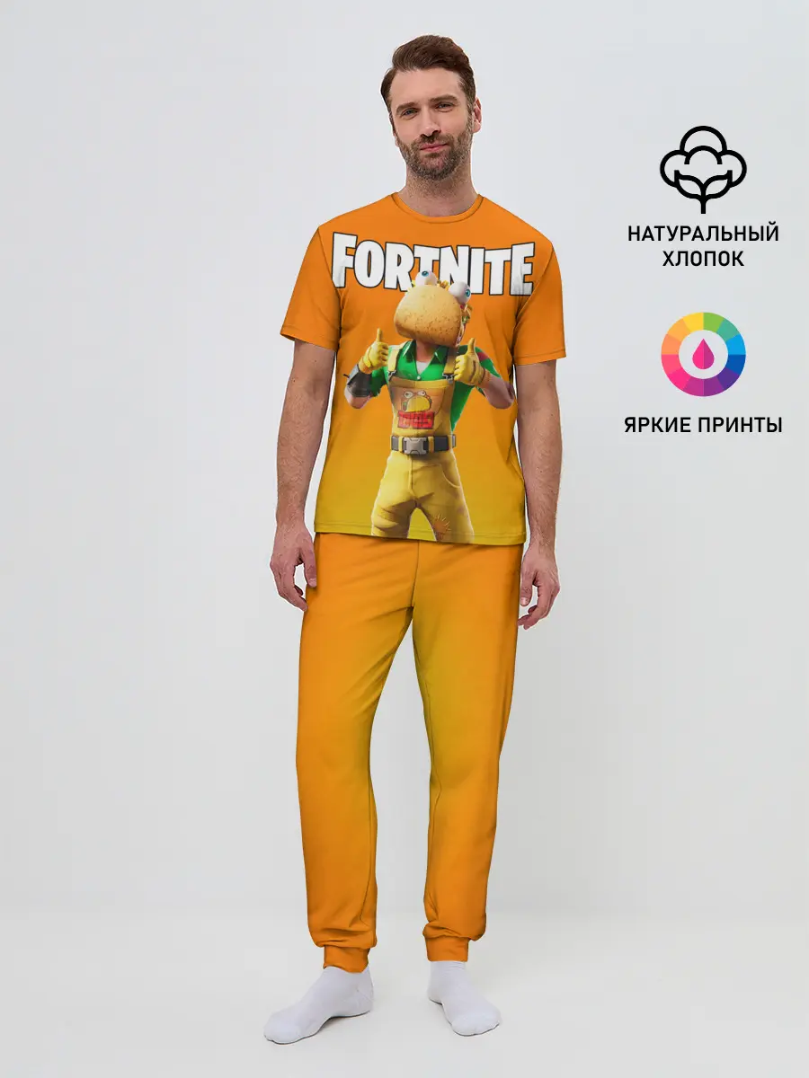 Мужская пижама с брюками / Fortnite [007]