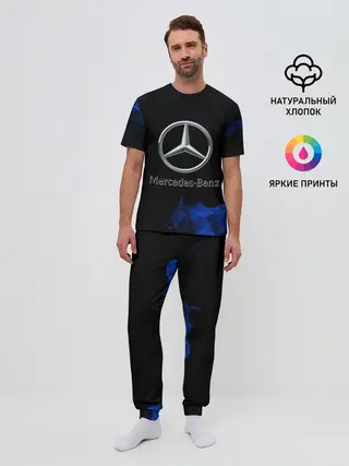 Мужская пижама с брюками / mercedes