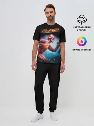 Мужская пижама с брюками / The Flash
