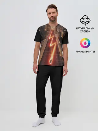 Мужская пижама с брюками / The Flash