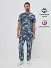 Мужская пижама с брюками / Камуфляж МВД