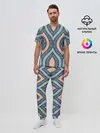 Мужская пижама с брюками / Восточный орнамент
