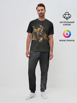 Мужская пижама с брюками / Сюэ Ян