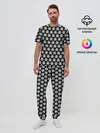 Мужская пижама с брюками / Узор 2020