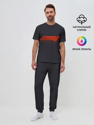 Мужская пижама с брюками / Formula 1