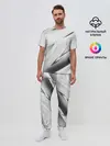 Мужская пижама с брюками / GEOMETRY STRIPES WHITE