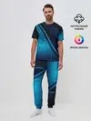 Мужская пижама с брюками / ABSTRACT BLUE