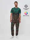 Мужская пижама с брюками / кружево