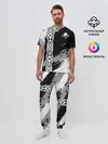 Мужская пижама с брюками / Форма Казахстан