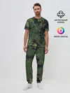 Мужская пижама с брюками / МИЛИТАРИ