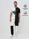 Мужская пижама с брюками / Лягуха