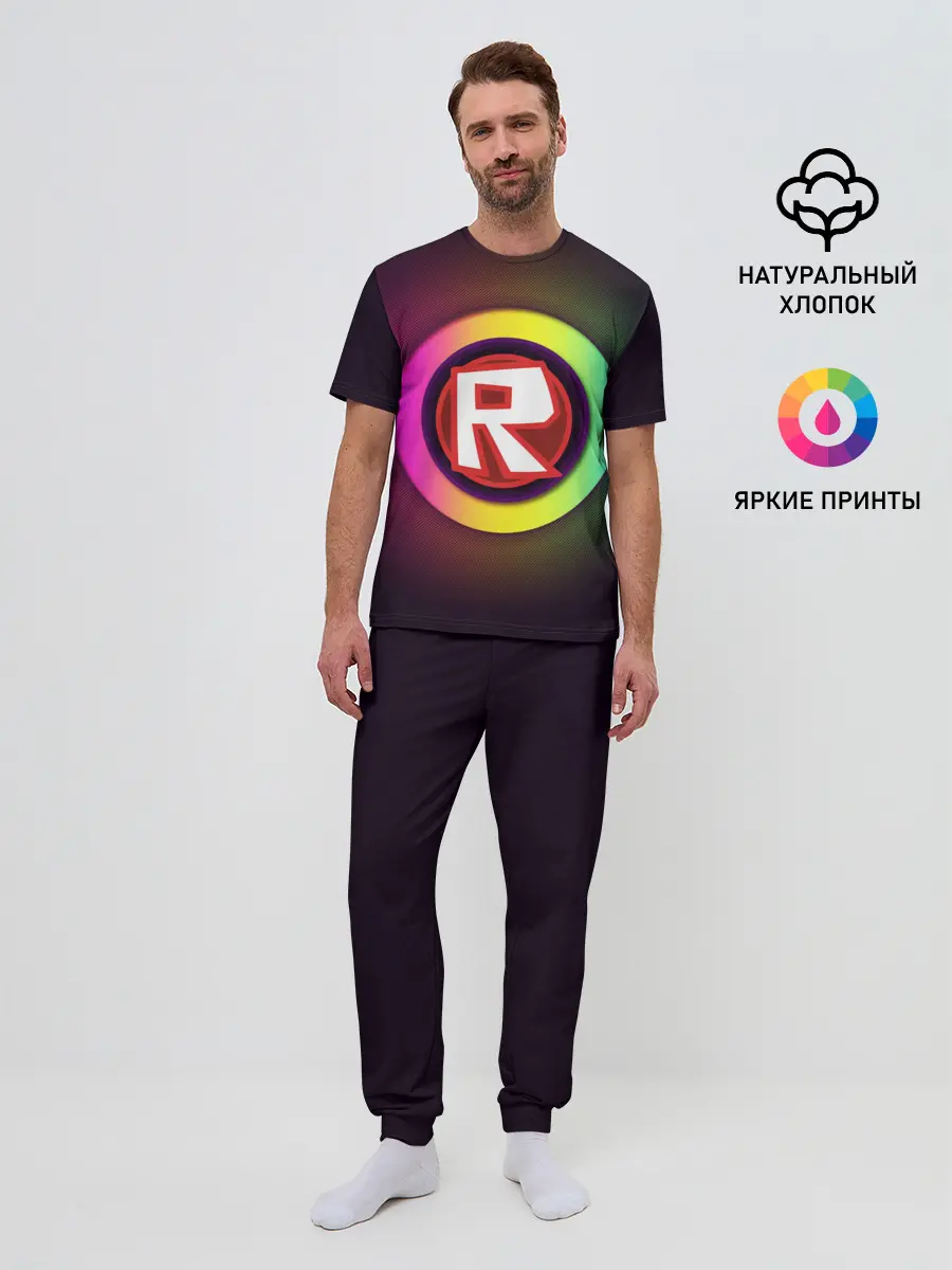 Мужская пижама с брюками / ROBLOX