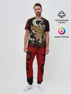 Мужская пижама с брюками / Японский Тигр